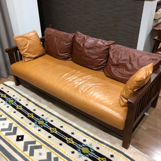 ACME Furniture IRVIN SOFA】 レザーソファセット ACME Furniture