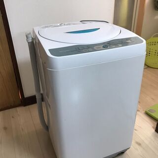 【無料】洗濯機　4.5キロ　一人暮らしサイズ