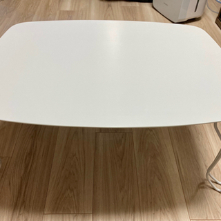 【譲渡決定】ニトリ 折りたたみテーブル キャル2 7050 ホワイト