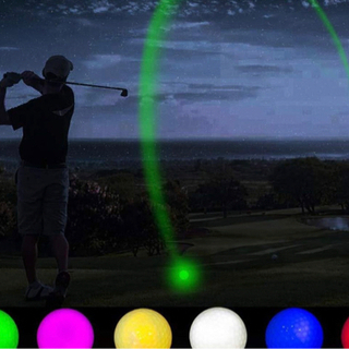【ネット決済】夜間でもLEDで光るゴルフボール