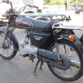 □ホンダ CD50 ベンリィ 4279km 部品取り レストアベース 引取り歓迎 遠距離配送 バイク 札幌発