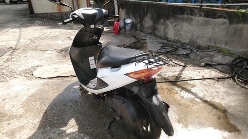 ⭐スズキアドレスV50G CA42A 白 ドライブベルト新品交換 傷多い