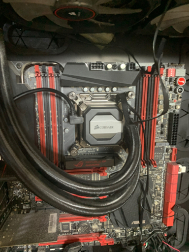 asus rampage, Corsair 780T BLACK, CPU水冷