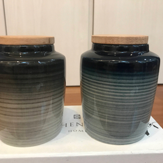 【新品】ベトナム雑貨食器　AUTHENTIQUE　陶器製調味料容器