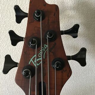 美品 Bossa Tribute TBUS-5BR ボッサ トリビュート 5弦 エレキベース