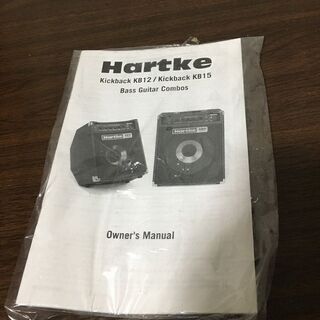 アンプ ハートキー ベースアンプ HARTKE kickback KB15 ベースコンボアンプ