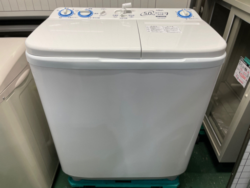 AQUA 二層式　洗濯機　2019年　5kg AQW-N50 中古