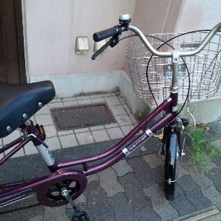 garnet[ガーネット]20吋 ファッション小径車 内装3段/LEDオート/パープル