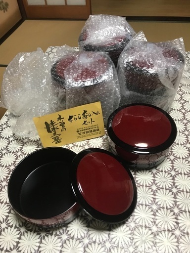 ちらし寿司入れセット8個1000円