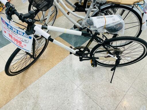 未使用品 新品 26インチ自転車 21テクノロジー1年保証付きNo.973○