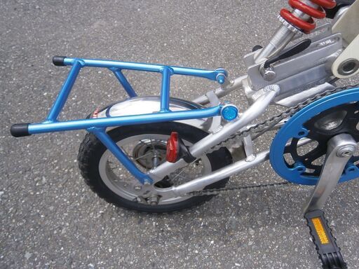 ☆中古品 美品 FUJI/フジ 折りたたみ自転車 Triple Folding Alumi  