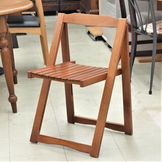 USED　木製折り畳み椅子