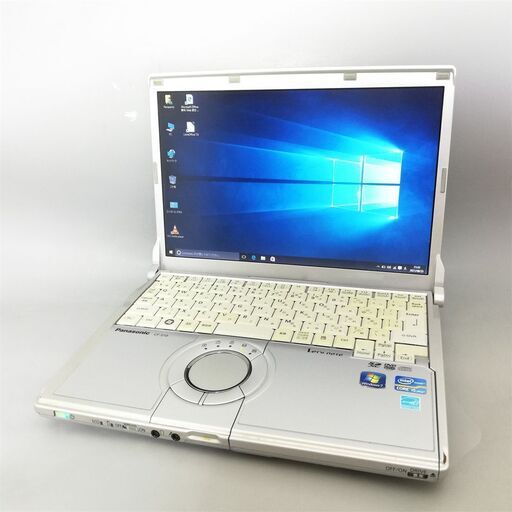 日本製 Windows10 中古良品 12.1型 Panasonic CF-S10CWGDS ノートパソコン 第2世代 Core i5 4GB 無線 DVDRW Office 即使用可