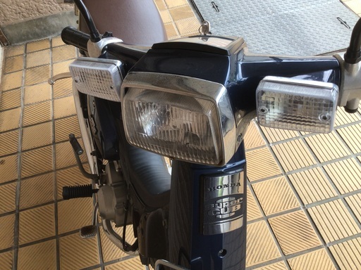 ホンダ　スーパーカブカスタム90  ブロックタイヤ前後新品　バッテリー　オイル交換　保険付き ホンダ スーパーカブカスタム90 ブロックタイヤ前後新品 バッテリー