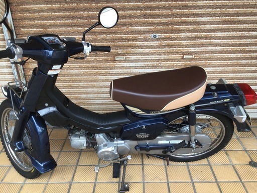 ホンダ　スーパーカブカスタム90  ブロックタイヤ前後新品　バッテリー　オイル交換　保険付き ホンダ スーパーカブカスタム90 ブロックタイヤ前後新品 バッテリー