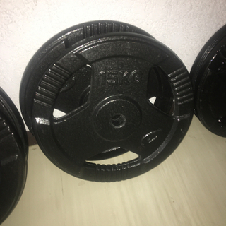 IROTEC(アイロテック)アイアンプレート　20k/15k/10k/各2枚　ダンベル　バーベル兼用プレート