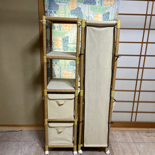 移動式収納家具　8月中引き取り希望です