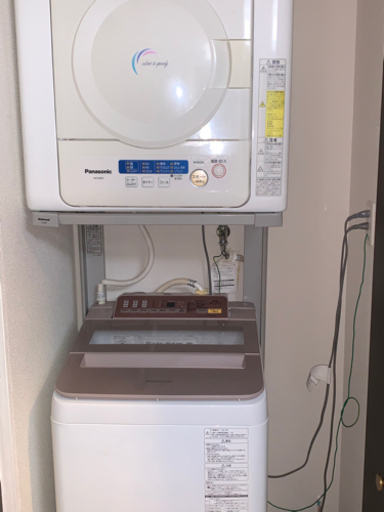 パナソニックPanasonic電気衣類乾燥機and洗濯機7kg NH-D402P ...
