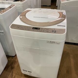 【愛品館市原店】SHARP 2017年製 7.0kg洗濯機 ES...