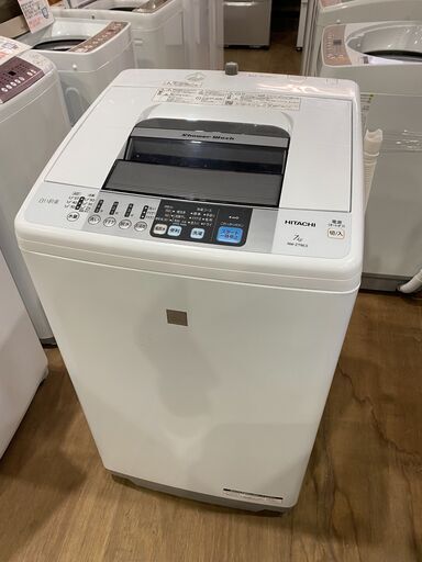 【愛品館市原店】日立 2017年製 7.0kg洗濯機 NW-Z79E3【管理I4S029446-104】