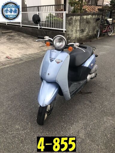 お取引頂きました。愛知県公安委員会許可業者(オートバイ商)☆GARAGE-ECO千音寺☆ホンダ　トゥディAF61水色　4-855名古屋市中川区より!!