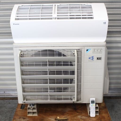 T618) DAIKIN ダイキン ルームエアコン S56VTCXP 2018年型 18畳用 5.6kw 単相200V CXシリーズ 自動おそうじ 家電