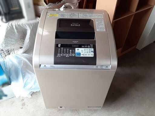 日立 洗濯乾燥機 ビートウォッシュ 2013年製 BW-D9PV　/DJ-0465-2F
