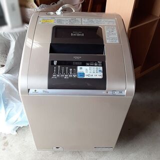日立 洗濯乾燥機 ビートウォッシュ 2013年製 BW-D9PV /DJ-0465-2F