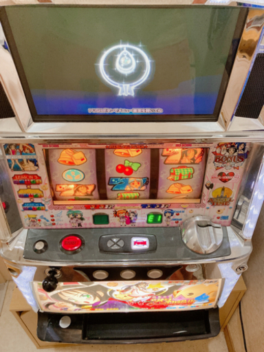 ◎さらに値下げ【⭐️スロット】ツインエンジェル2 くるみパネル　コイン不要機