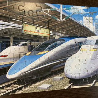 新幹線、電車パズルセット