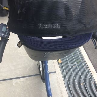 地域限定送料無料　パナソニック　ギュットクルーム　展示車　三人乗り　16AH　青系　キッスミニ　ビッケポーラー　神戸市　電動自転車