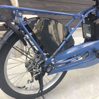 地域限定送料無料　パナソニック　ギュットクルーム　展示車　三人乗り　16AH　青系　キッスミニ　ビッケポーラー　神戸市　電動自転車