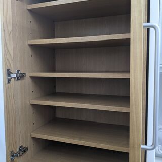 お値下げ致しました!!】河口家具 2面カップボード No 54