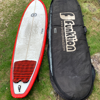 サーフィン/6.8インチ/フィンケース付き