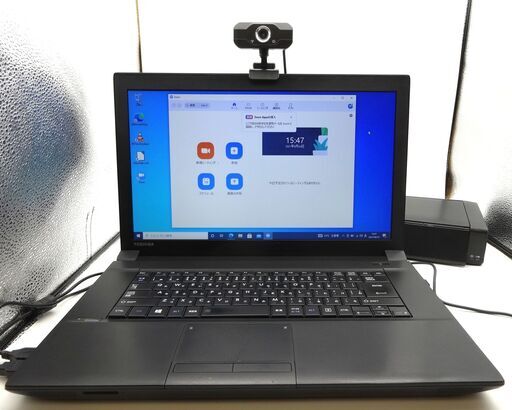 ZOOM対応！マイク内蔵カメラ付き！【動作保証3ヵ月！新品SSD換装】DynaBook Satellite B453/J/Pentium B970 2.30Ghz/8GB/DVD/新品SSD120GB/15.6インチ WIN10 pro 【A48】