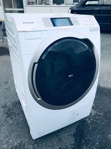 ♦️EJ747番Panasonic ドラム式電気洗濯乾燥機 【2016年製】