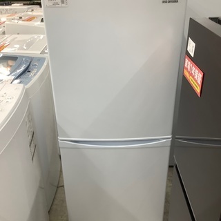 安心の１年保証付！！ IRIS OHYAMA 2ドア冷蔵庫 IRSD-14A-W 2021年製