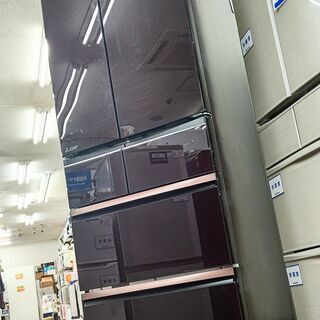 MITSUBISHI 三菱 6ﾄﾞｱ冷蔵庫 MR-WX52F-BR 2020年製 517L【トレファク上