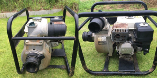 完動中古】エンジン水中ポンプ KOSHIN KH80-G