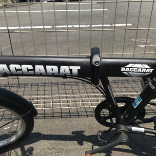 未使用に近い)DACCTRTA折りたたみ自転車