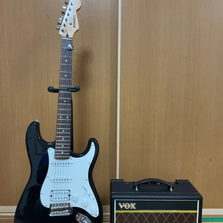 BUSKER'S エレキギター　VOXアンプ　セット【おまけ付き】