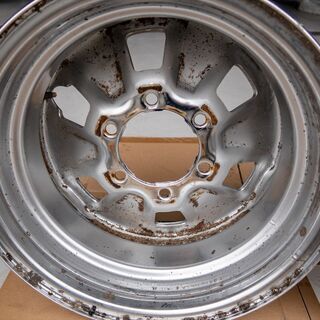 良品】トヨタ ハイエース 100系 純正 ホイール 15インチ 6J+30 6穴 