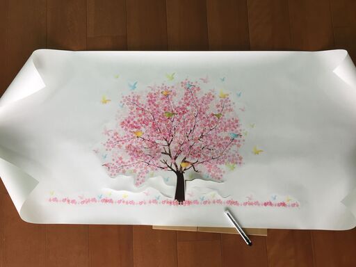22 2 13までの受け取り限定セール 原価2 480円から70 Off 桜 ウォールステッカー 飾り 600 1350mm シール式 りんりん 清瀬のインテリア雑貨 小物 その他 の中古あげます 譲ります ジモティーで不用品の処分