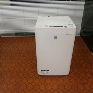 ID 980474　シャープ4.5Kg　２０１８年製　ES-G4E5