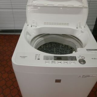 ID 980474　シャープ4.5Kg　２０１８年製　ES-G4E5