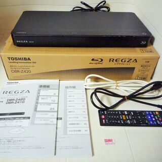 ☆東芝 TOSHIBA DBR-Z420 1TB レグザブルーレイ BD&HDDレコーダー◇2