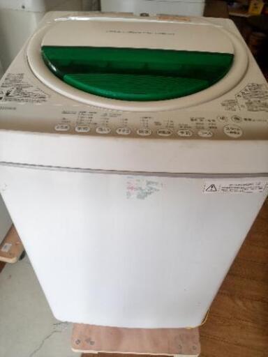 洗東芝濯機6 kg 2015年生別館倉庫浦添市安波茶2-8-6に置いてます