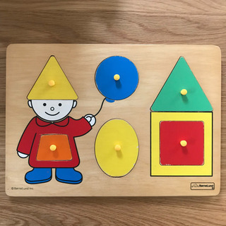 ボーネルンド　木製パズル　知育おもちゃ