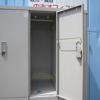6人用更衣ロッカー　3列2段　イトーキ製　ニューグレー　HDT-6332SL-WE　カギ1ヶ所なし