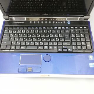 青色 新品高速SSD Windows10 搭載 中古良品 15型 Fujitsu 富士通 AH700